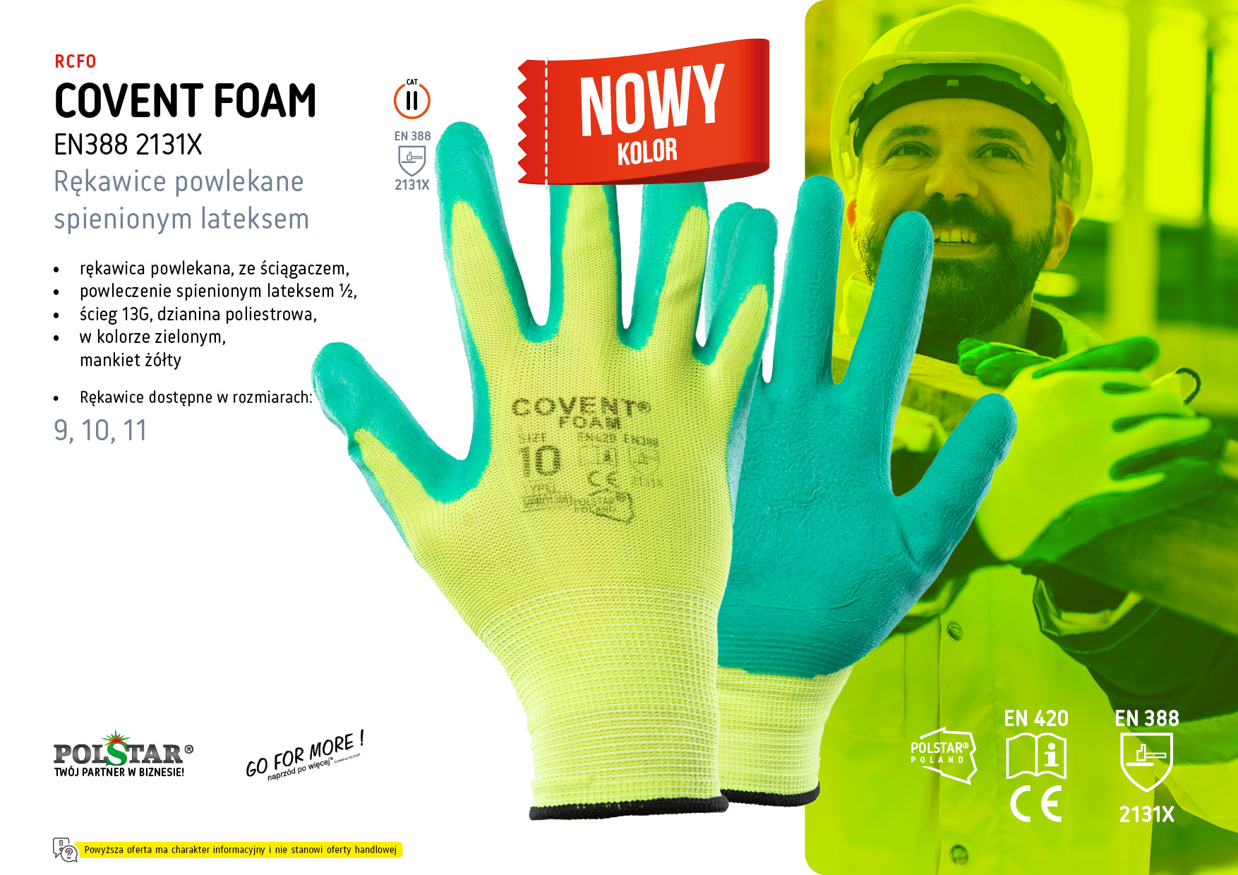 Covent Foam - Nowy Kolor!